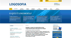 Desktop Screenshot of logosofia.org.br